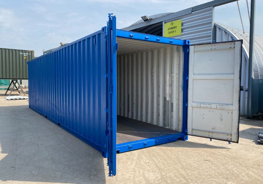 Used 30ft Cut Down Container