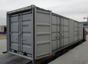 Dry 40ft Sea Shipping Container with 2 Side Doors