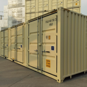 40ft High Cube 4-Door Open Side Container