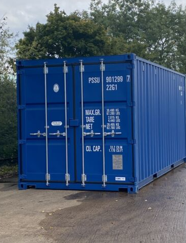 20Ft Shipping Container New Blue - Image 3